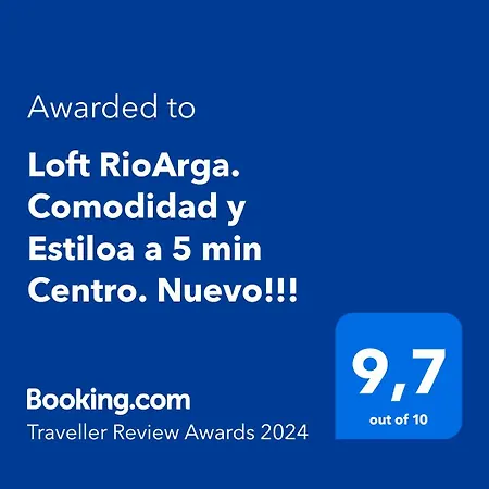 Loft Rioarga. Comodidad Y Estiloa A 5 Min Centro. Nuevo!!! Apartment