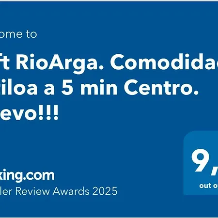 Apartment Loft Rioarga. Comodidad Y Estiloa A 5 Min Centro. Nuevo!!! Pamplona