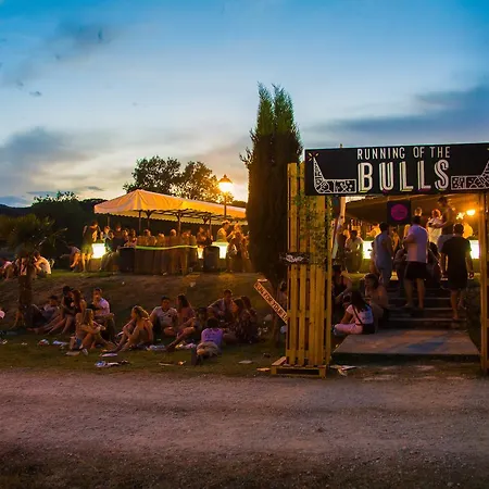 Campsite Running Of The Bulls *